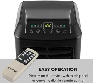 Klarstein Pure Blizzard Smart 9k, klimatyzator przenośny, 9000 BTU/2,6 kW, klasa efektywności energetycznej, A, pilot zdalnego sterowania DXJ2-PureBlzdSmrt9Ks - Klimatyzatory - miniaturka - grafika 8