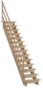 Kornik Schody młynarskie MP MAX ZĘBINOWE PROSTE - Schody strychowe - miniaturka - grafika 2
