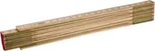 Poziomice, łaty, miary - Modeco Miara drewniana składana SUPREME 1m MN-80-171 MN-80-171 - miniaturka - grafika 1