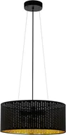 Lampy sufitowe - Eglo Varillas 98313 lampa wisząca zwis oprawa 3x40W E27 czarna/złota Varillas 98313 lampa wisząca zwis oprawa 3x40W E27 czarna/złota - miniaturka - grafika 1