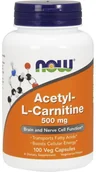 Spalacze tłuszczu - Now Foods Now Acetyl L-Carnitine 500mg 100 kaps. - miniaturka - grafika 1