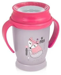 Lovi Kubek Niekapek 360 Retro Z Uchwytami 210 Ml Miętowy - Kubki dla dzieci - miniaturka - grafika 10