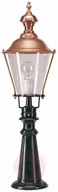 Lampy ogrodowe - K. S. Verlichting B. V. Tradycyjny słupek oświetleniowy Pantar, czarny - miniaturka - grafika 1