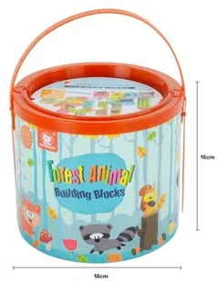 Brimarex Klocki drewniane Las - Klocki - miniaturka - grafika 2