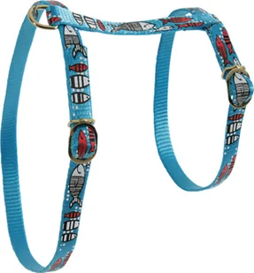 Zolux Zolux Szelki nylonowe dla kota SARDINE 10 mm  kol. turkusowy - Szelki dla kotów - miniaturka - grafika 8