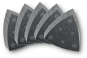 Materiały ścierne - Fein MultiMaster 63717 109035 zestaw arkuszy ściernych, z otworami, ziarnistość 60, 80, 120, 180, 240, 10 szt. w opakowaniu 2022305 - miniaturka - grafika 1