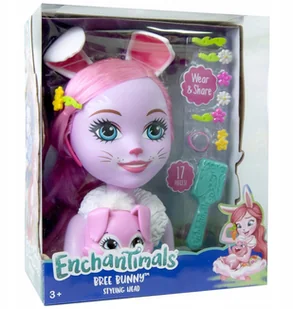 Simba Enchantimals Głowa do Stylizacji 9200144 - Zabawy w naśladowanie dorosłych - miniaturka - grafika 2