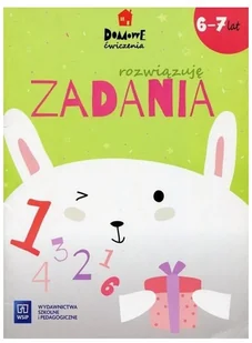 Domowe ćwiczenia Rozwiązuję zadania 6-7 lat  - Praca zbiorowa - Edukacja przedszkolna - miniaturka - grafika 2