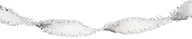 Girlandy - Folat Papierowe girlandy 6 m, biały unknown - miniaturka - grafika 1