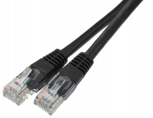 Value UTP Patch Cord Cat.6, black 10 m kabel sieciowy 21.99.1585 - Kable miedziane - miniaturka - grafika 2