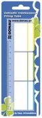 Zakładki indeksujące - Donau Zakładki indeksujące 37x50 3k. z linijką - miniaturka - grafika 1