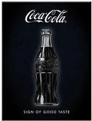 Dekoracje domu - Art Nostalgic 14336 magnes Coca-Cola Sign of good przycisk 14336 - miniaturka - grafika 1