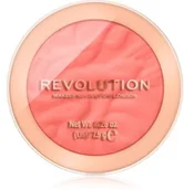 Róże do policzków - Makeup Revolution Reloaded pudrowy róż dla długotrwałego efektu odcień Coral Dream 7,5 g - miniaturka - grafika 1