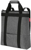 Plecaki - Reisenthel Plecak 43 cm przegroda na laptopa twist silver HH7052 - miniaturka - grafika 1