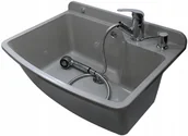 Zlewy i komory gospodarcze - Zlewozmywak Zlew Gospodarczy Maximus 61cm komora - miniaturka - grafika 1