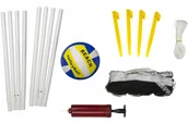 Siatkówka - Zestaw do Siatkówki Słupki Siatka Piłka Pompka 5w1 - miniaturka - grafika 1