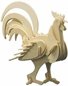 Puzzle - Pebaro Drewniany zestaw do budowy 3D Puzzle kurek Donau Elektronik _M860-1 - miniaturka - grafika 1