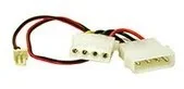 Kable - MicroConnect Power 4pin-4pin+3pin Fan PI01183 - miniaturka - grafika 1