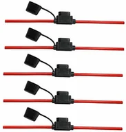 Ładowarki samochodowe - Offgridtec Offgridtec vk3-004947 bezpiecznik płaski, czerwony 004947 - miniaturka - grafika 1