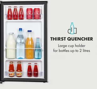 Lodówka Klarstein HEA9-Hudson-B - Lodówki - miniaturka - grafika 6