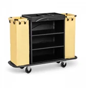 Wyposażenie lokali gastronomicznych - UNIPRODO Wózek hotelowy - 2 worki na pranie - 150 kg 10250323 UNICLEAN 142B - miniaturka - grafika 1