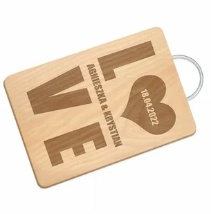 Murrano Deska drewniana prostokątna z grawerem dla mamy DSK-MET-039 - Deski do krojenia - miniaturka - grafika 3