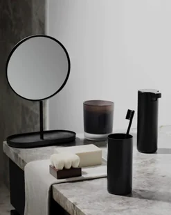 Blomus MODO Ścienny Dozownik do Mydła - Czarny Matowy 66259 - Dozowniki papieru i mydła dla firm - miniaturka - grafika 5