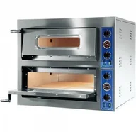 Piece, kotły  i płyty grzejne gastronomiczne - Stalgast Piec do pizzy X-Line 2x6x36 głęboki | 781432 - miniaturka - grafika 1