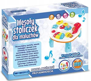 Artyk INTERAKTYWNY STOLICZEK DLA DZIECKA STOLIK E-EDU AT129278 - Zabawki interaktywne dla dzieci - miniaturka - grafika 4