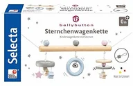 Zawieszki dla dzieci i niemowląt - Selecta 64016 gwiazdka, łańcuch do wózka z drewna, Bellybutton, 63 cm, wielokolorowy - miniaturka - grafika 1