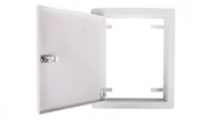 Inne akcesoria elektryczne - Karwasz Drzwiczki rewizyjne 200x250mm z zamkiem 20x25Z 20x25/Z/ - miniaturka - grafika 1