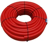 Akcesoria hydrauliczne - Rura peszel 23/28 mm czerwony 20 mb - miniaturka - grafika 1