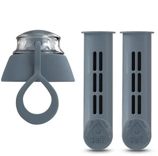 Dafi ZESTAW 2 filtry + nakrętka do butelki filtrującej SOFT stalowy 229-41 - Wkłady filtrujące - miniaturka - grafika 2