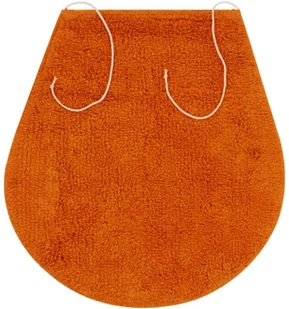 vidaXL 3-częściowy zestaw mat łazienkowych, tkanina, pomarańcz - Dywaniki łazienkowe - miniaturka - grafika 5