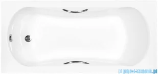 Besco Aria Plus 170x70cm wanna prostokątna z uchwytami + obudowa + syfon #WAA-170-PU/#OAA-170-PA/19975 | - Wanny - miniaturka - grafika 3