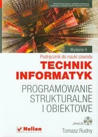 Helion Edukacja Programowanie strukturalne i obiektowe z płytą CD Rudny Tomasz - Książki o programowaniu - miniaturka - grafika 2