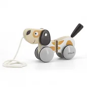 Pchacze - Viga PolarB Drewniany Piesek do Ciągnięcia - miniaturka - grafika 1