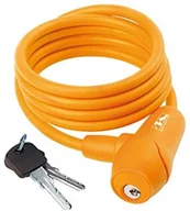 Akcesoria rowerowe - M-Wave S 8.15 S zamek rowerowy spiralny, pomarańczowa, jeden rozmiar 231017 - miniaturka - grafika 1