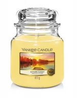 Świece - Yankee Candle Świeca Autumn Sunset, średni słoik (411g) 938 - miniaturka - grafika 1