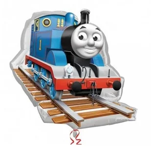 Amscan Balon foliowy duży Tomek & Przyjaciele 74x69cm 2481701 - Urodziny dziecka - miniaturka - grafika 2