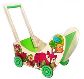 Pchacze - Hess-Spielzeug Hess drewnianych zabawek 31169  Puppenwagen leśne zwierząt z drewna, ok. 60 x 25 x 54 cm - miniaturka - grafika 1