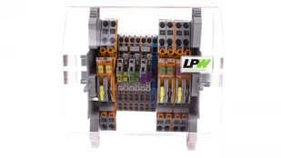 Wago Listwa pomiarowa LPW 13-torowa 60V AC równoległa 847-105060-1000 847-105/060-1000 - Kostki, złączki, wtyczki - miniaturka - grafika 2