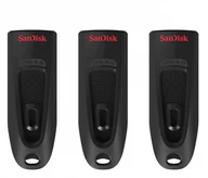 Pendrive - SanDisk 3x64GB Ultra USB 3.0 130MB/s zestaw 3 szt - miniaturka - grafika 1