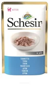 Mokra karma dla kotów - Schesir Tuńczyk karma mokra dla kociąt 85 g - miniaturka - grafika 1