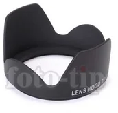 Osłony przeciwsłoneczne do aparatów - Osłona przeciwsłoneczna na obiektyw tulipan czarna 62mm 1843 - miniaturka - grafika 1