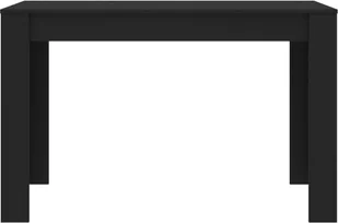 vidaXL Stół jadalniany, czarny, 120x60x76 cm, płyta wiórowa - Stoły - miniaturka - grafika 4