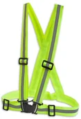 Kamizelki kolarskie - Lynx Szelki Odblaskowe Lynx Żółte - miniaturka - grafika 1