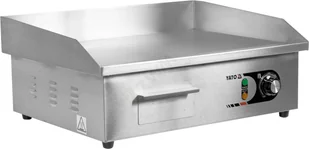 Yato ELEKTRYCZNA PŁYTA GRILLOWA GŁADKA 550MM YG-04585 - Piece, kotły  i płyty grzejne gastronomiczne - miniaturka - grafika 2