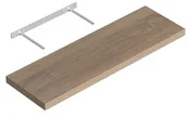 Półki na dokumenty - Domax Półka samowisząca dąb sonoma 79,5x23,5cm VELANO - miniaturka - grafika 1