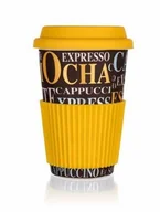 Kubki - Banquet Kubek ceramiczny z pokrywą GO, 400 ml - miniaturka - grafika 1